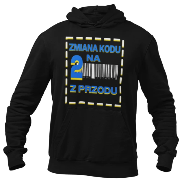 Bluza na 20 urodziny -zmiana kodu na 2 z przodu