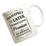 Kubek na 70 urodziny