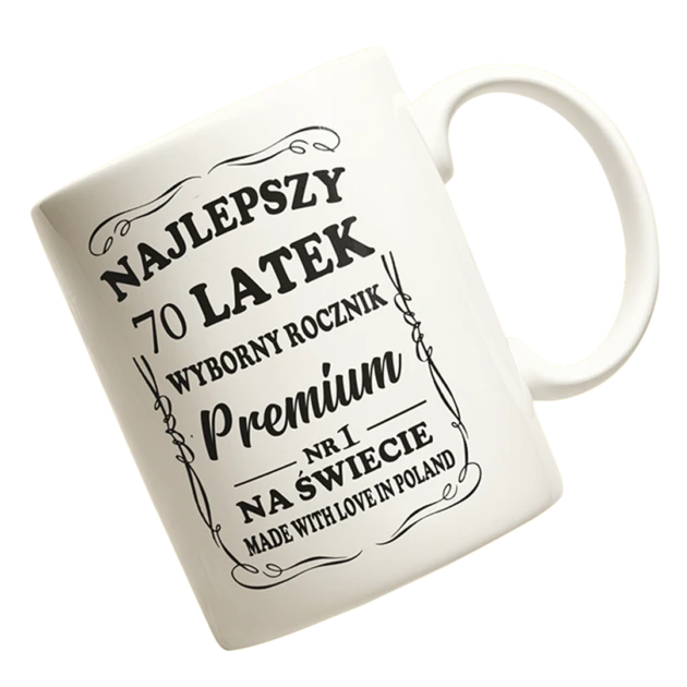 Kubek na 70 urodziny