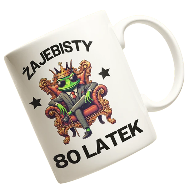 kubek-żajebisty 80 latek