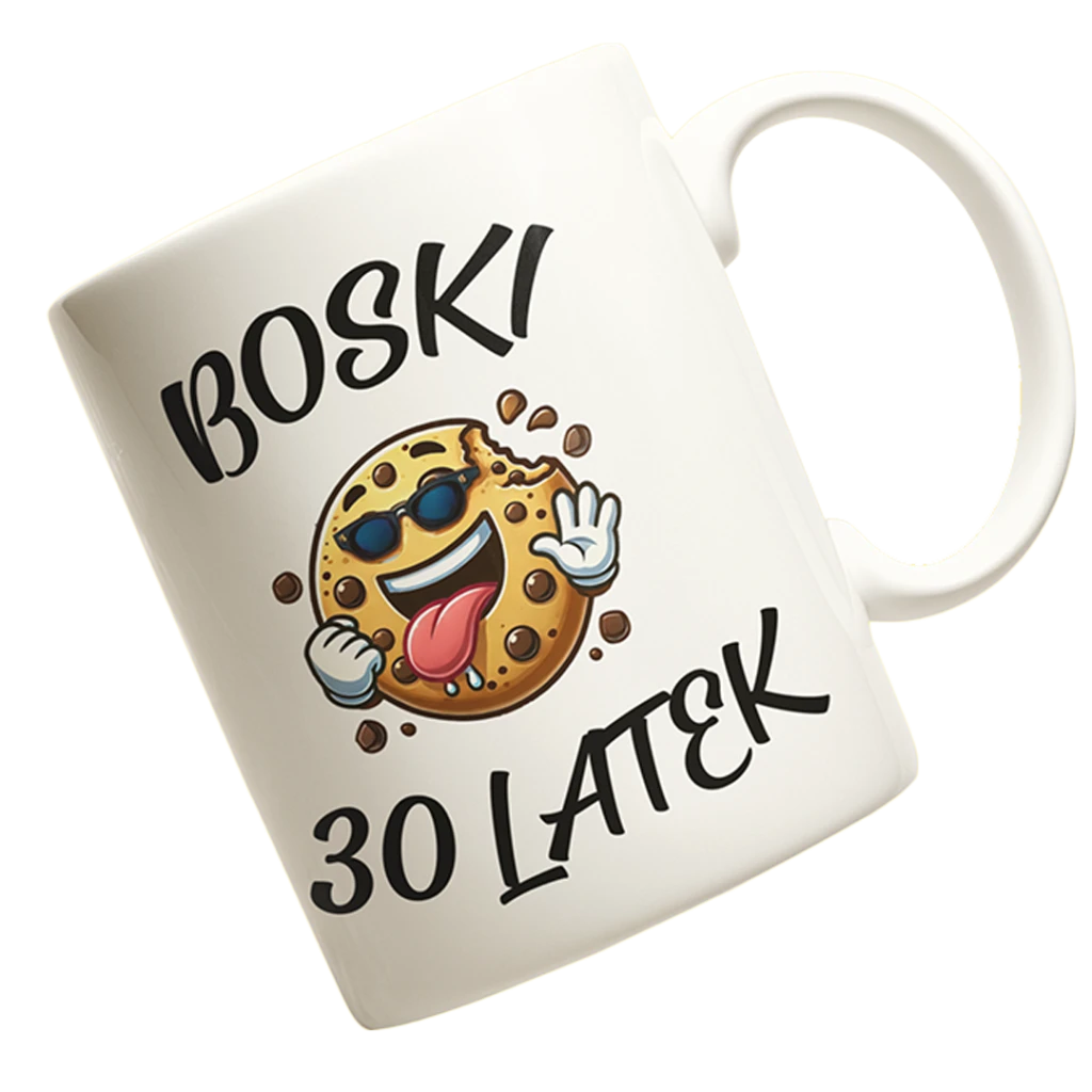 Kubek na 30 urodziny, boski 30 latek