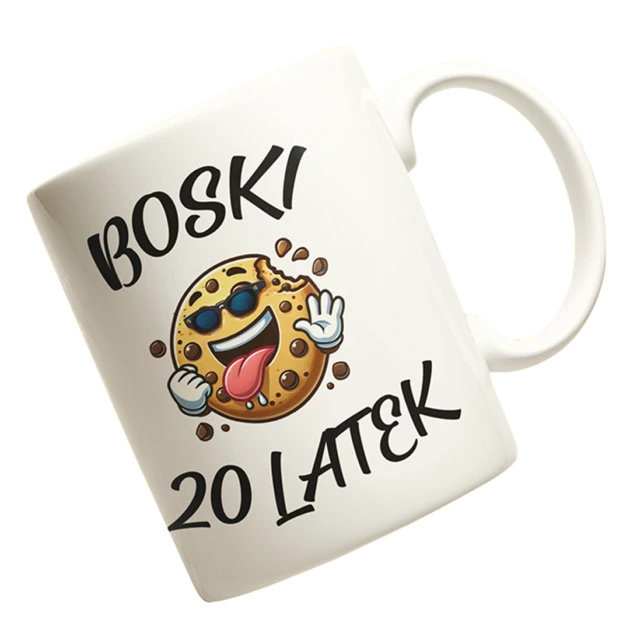 kubek na 20 urodziny - boski 20 latek