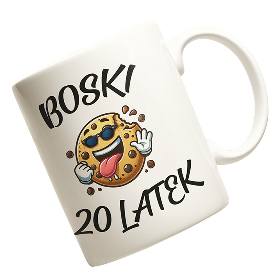 kubek na 20 urodziny - boski 20 latek