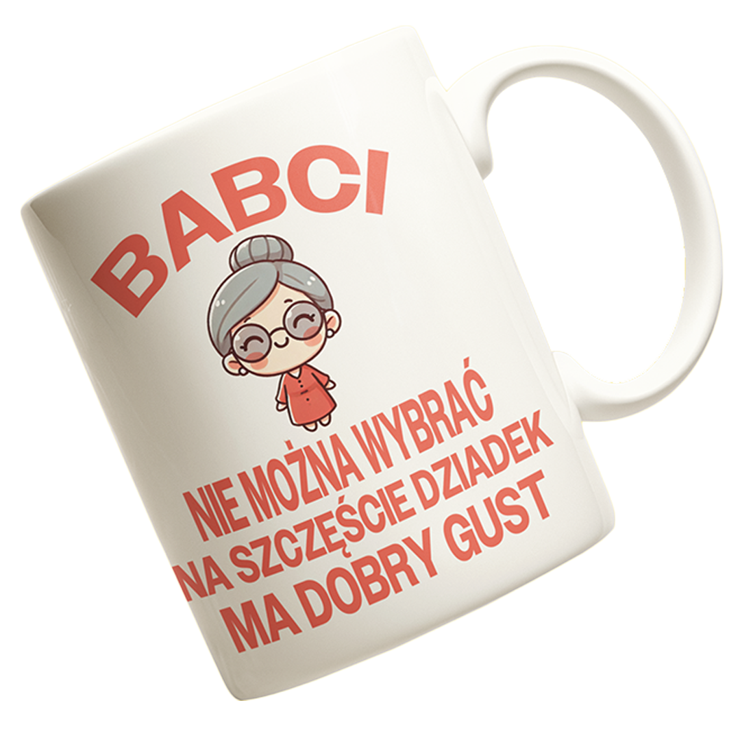 Kubek dla babci super prezent