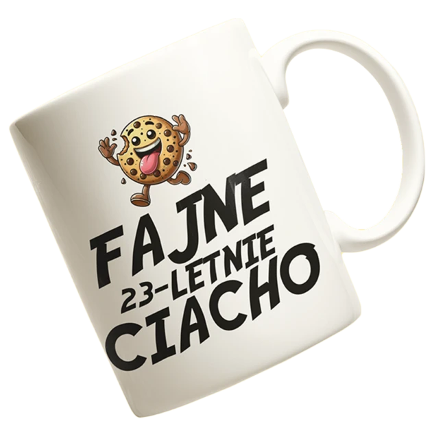 kubek na urodziny fajne ciacho dowolny wiek