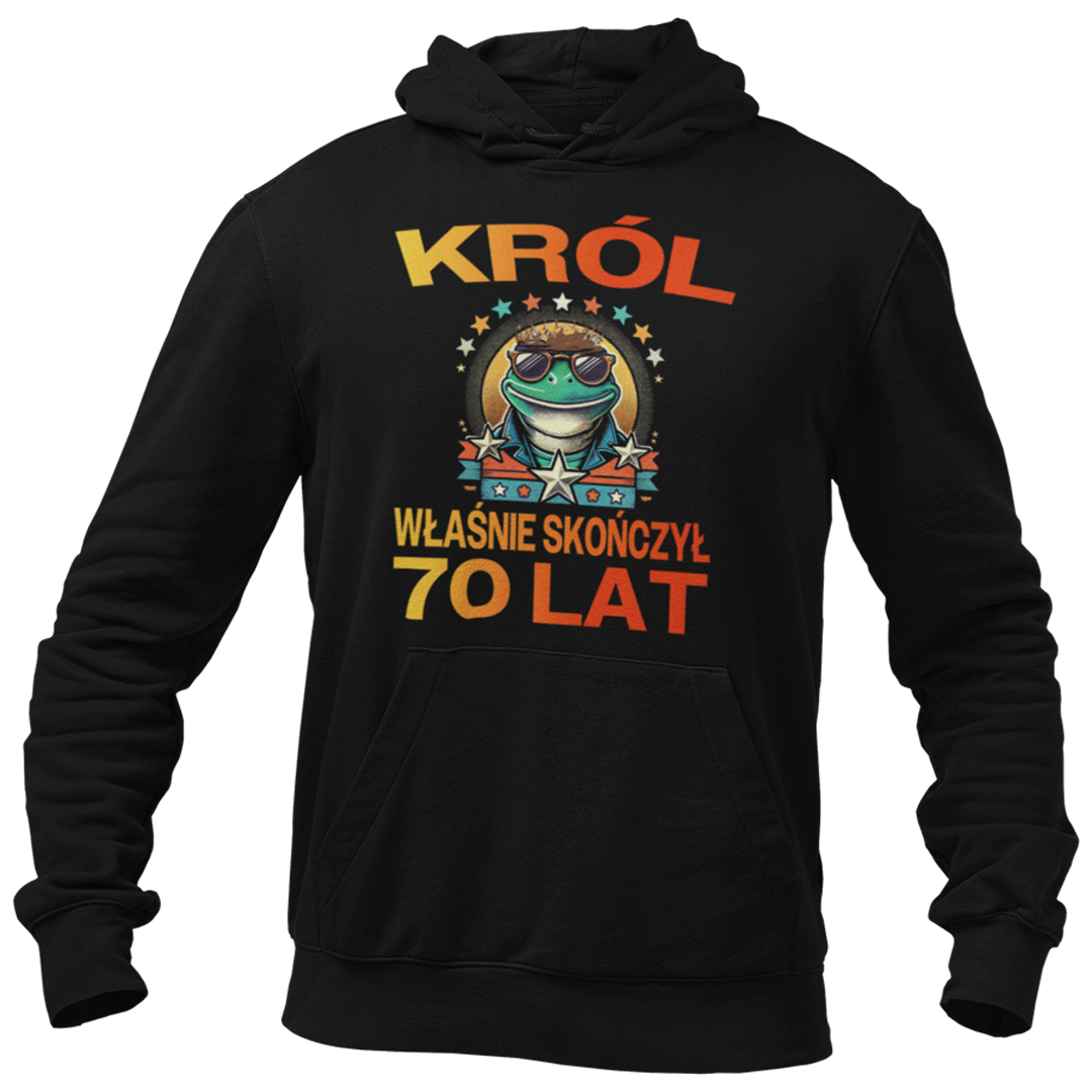 Bluza na 70 urodziny- król właśnie skończył 70 lat
