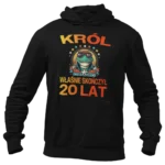 Bluza król właśnie skończył 20 lat