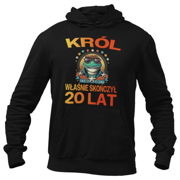 Bluza król właśnie skończył 20 lat