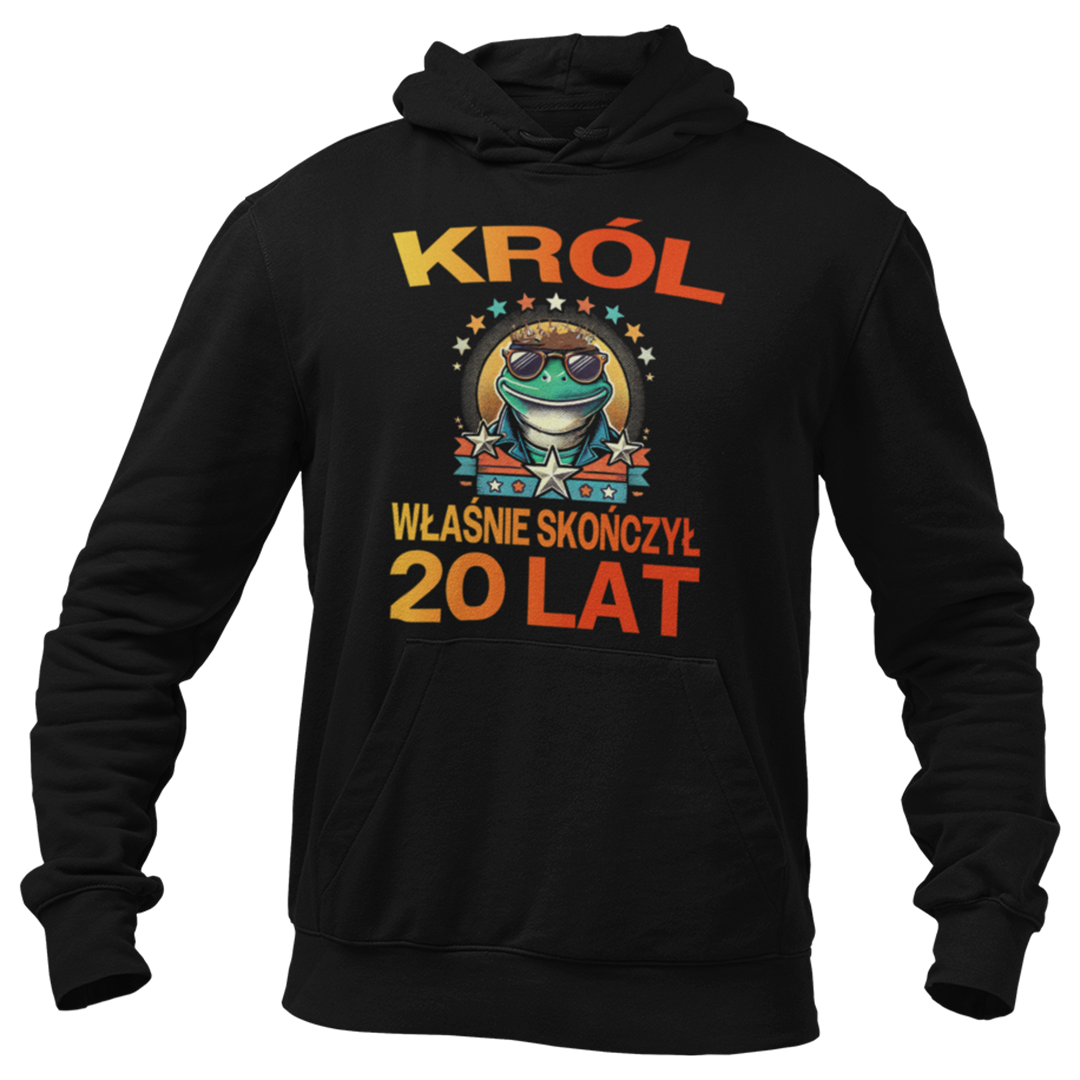Bluza król właśnie skończył 20 lat