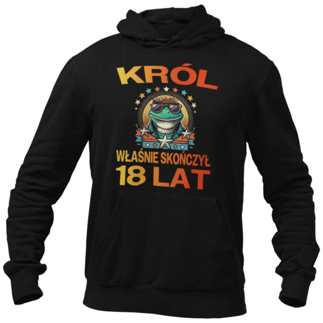Bluza na 18 urodziny- król właśnie skończył 18 lat
