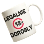 kubek na 18 urodziny- legalnie dorosły