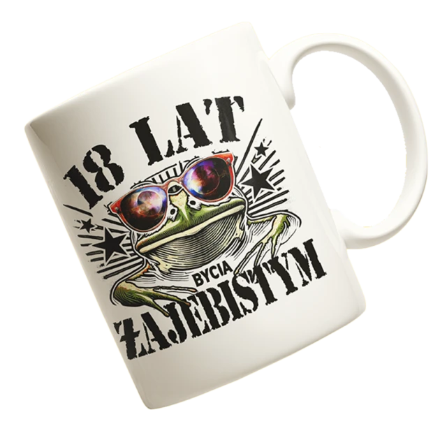 Kubek na 18 urodziny
