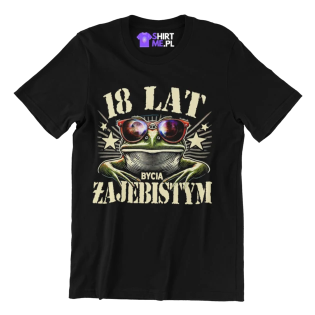 Koszulka 18 lat bycia zajebistym