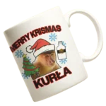 kubek merry christmas kurła- janusz nosacz