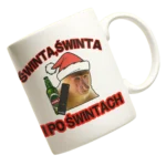 Kubek świąteczny świnta świnta janusz nosacz