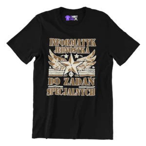 Koszulka informatyk jednostka do zadań specjalnych