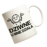 Kubek informatyk dziwne u mnie działa