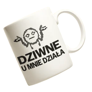 Kubek informatyk dziwne u mnie działa