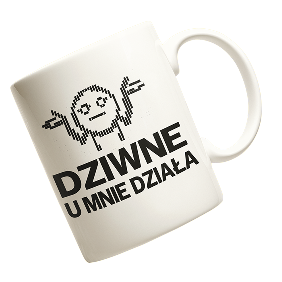 Kubek informatyk dziwne u mnie działa