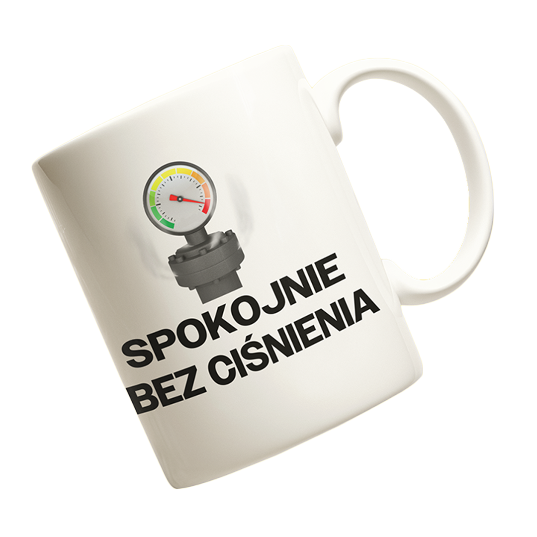 Kubek dla hydraulika- spokojnie bez ciśnienia