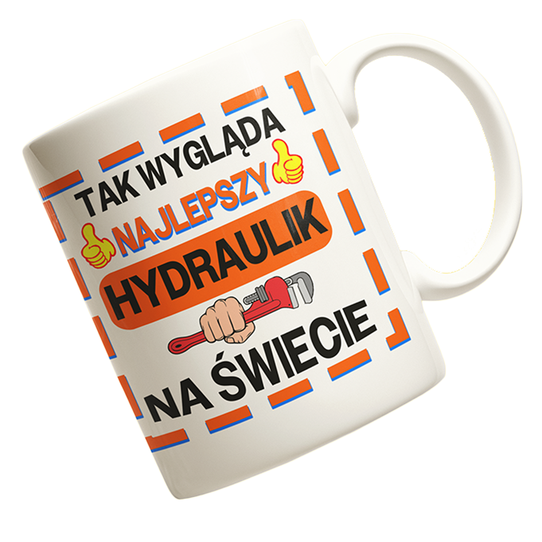 Kubek tak wygląda najlepszy hydraulik na świecie