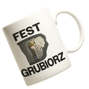 Koszulka dla górnika z nadrukiem fest grubiorz