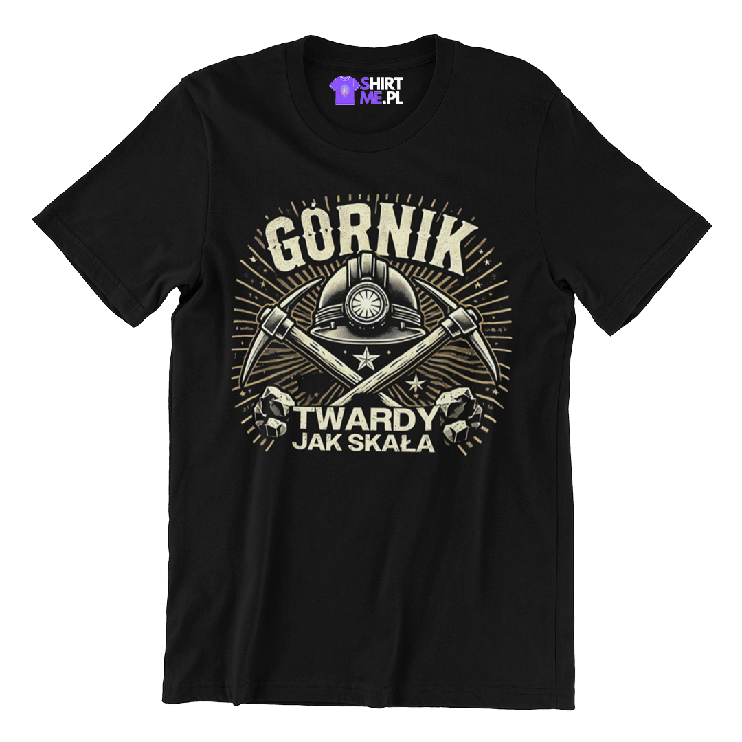 Koszulka-górnik twardy jak skała
