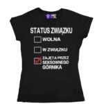 Koszulka status związku: zajęta przez seksownego górnika