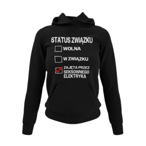 Bluza status związku: zajęta przez seksownego elektryka