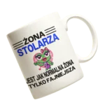 Koszulka Żona stolarza jest jak normalna żona, tylko fajniejsza