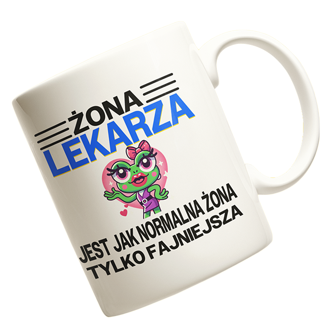 Kubek żona lekarza jest jak normalna żona tylko fajniejsza