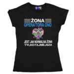 Koszulka żona operatora cnc jest jak normalna żona tylko fajniejsza