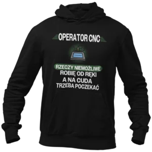 BLUZA RZECZY NIEMOŻLIWE ROBIĘ OD RĘKI A NA CUDA TRZEBA POCZEKAĆ