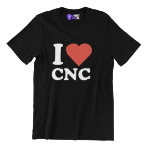 Koszulka I love cnc
