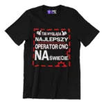 KOSZULKA tak wygląda najlepszy operator cnc na świecie