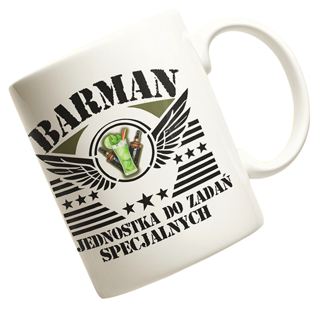 Kubek BARMAN JEDNOSTKA DO ZADAŃ SPECJALNYCH
