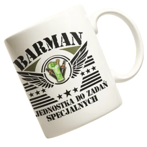 Kubek BARMAN JEDNOSTKA DO ZADAŃ SPECJALNYCH