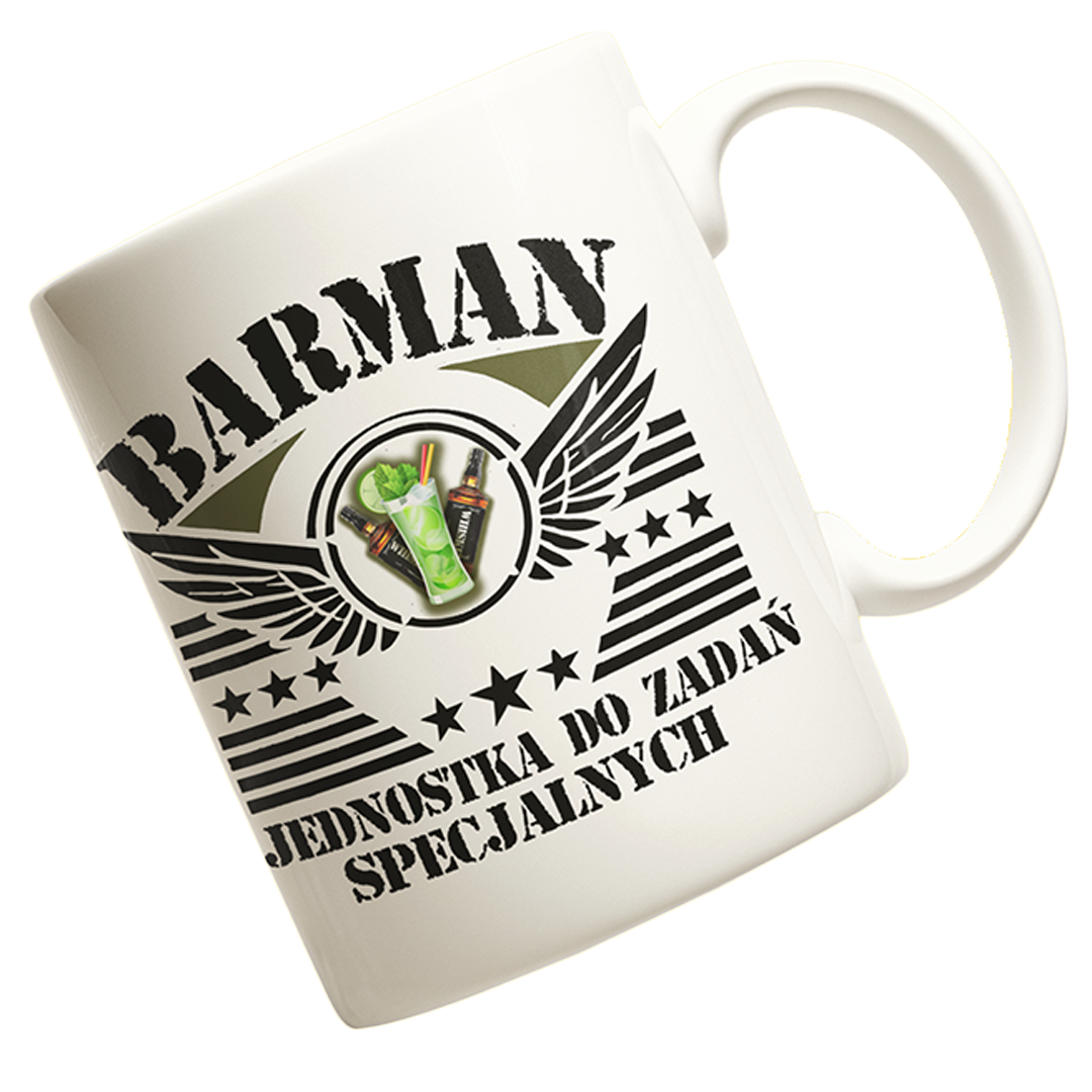 Kubek BARMAN JEDNOSTKA DO ZADAŃ SPECJALNYCH