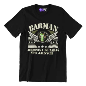 Koszulka BARMAN JEDNOSTKA DO ZADAŃ SPECJALNYCH