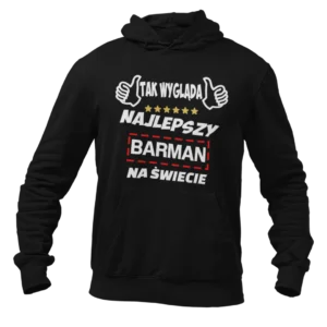 Bluza tak wygląda najlepszy barman na świecie