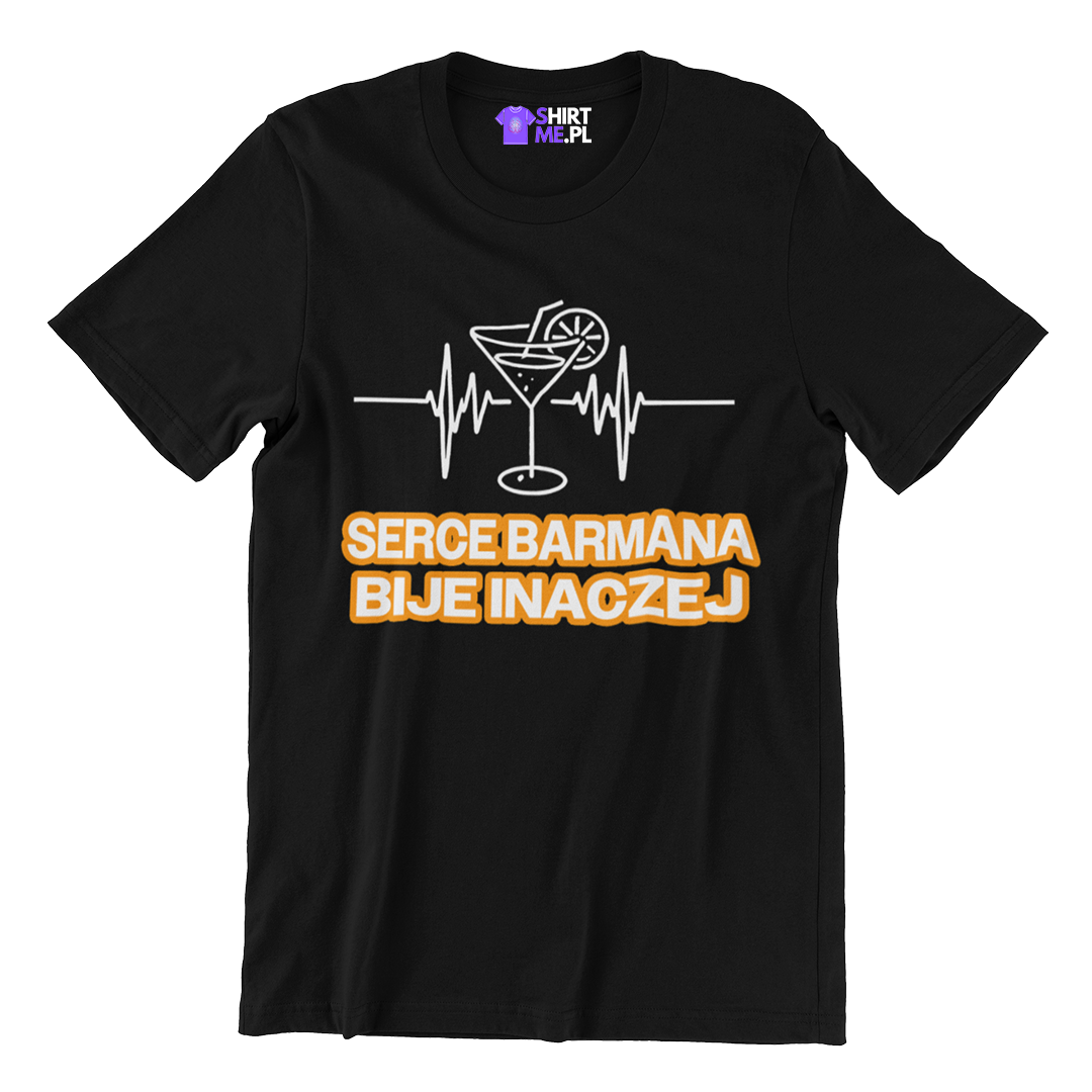 Koszulka serce barmana bije inaczej