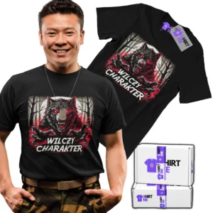 Koszulka wilczy charakter