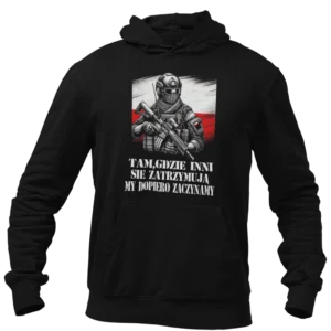 Bluza tam, gdzie inni się zatrzymują my dopiero zaczynamy