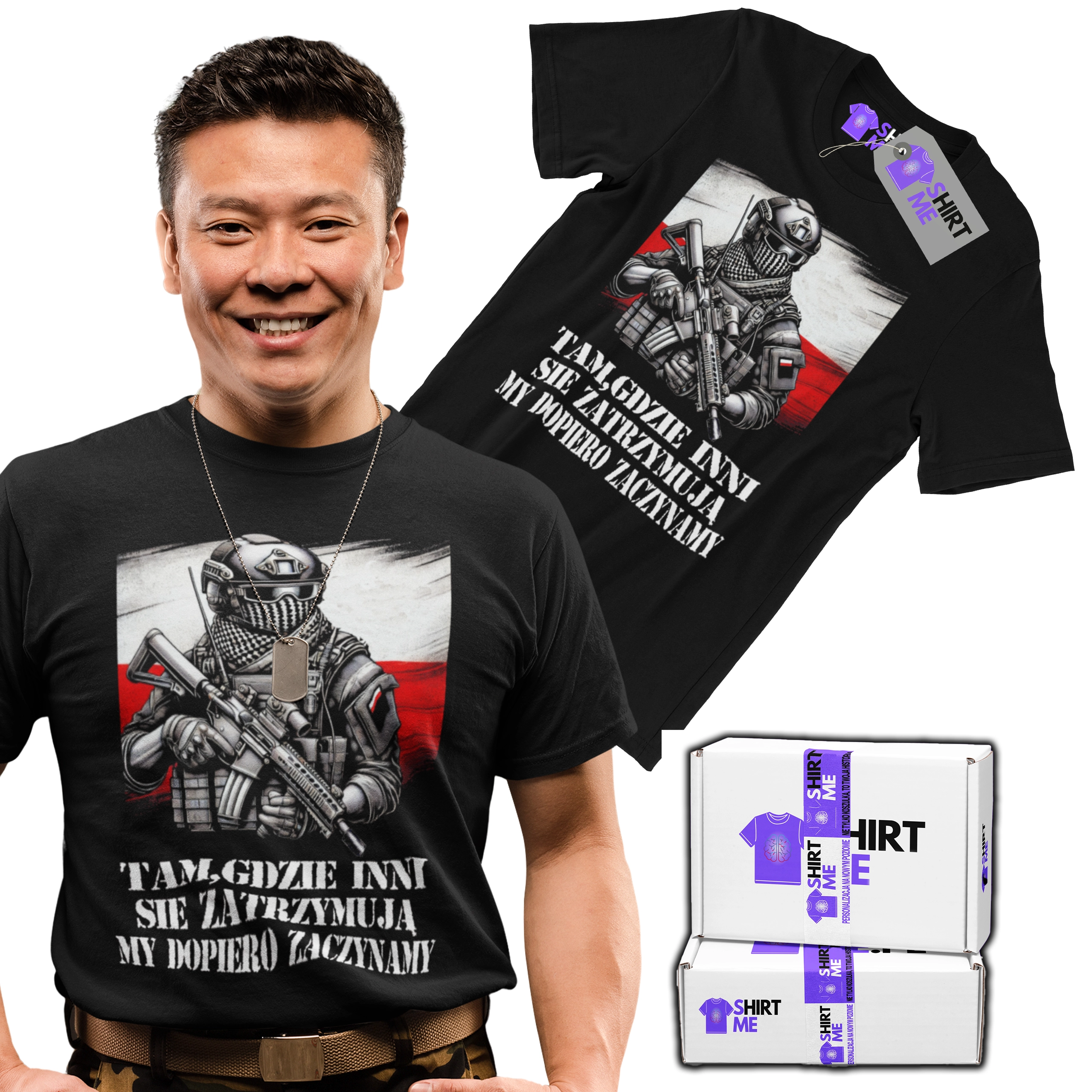 koszulka tam, gdzie inni się zatrzymują my dopiero zaczynamy