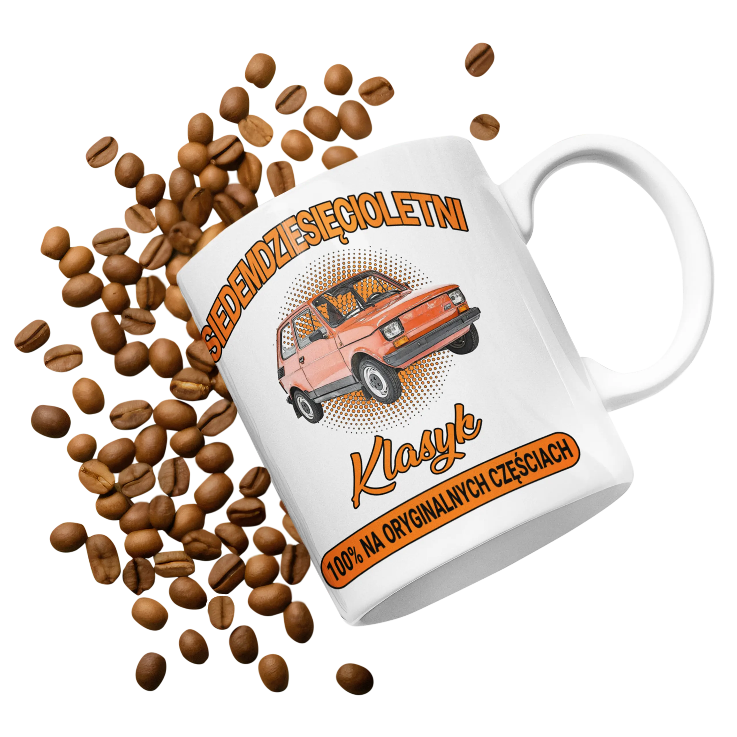 Kubek siedemdziesięcioletni klasyk 100% na oryginalnych częściach