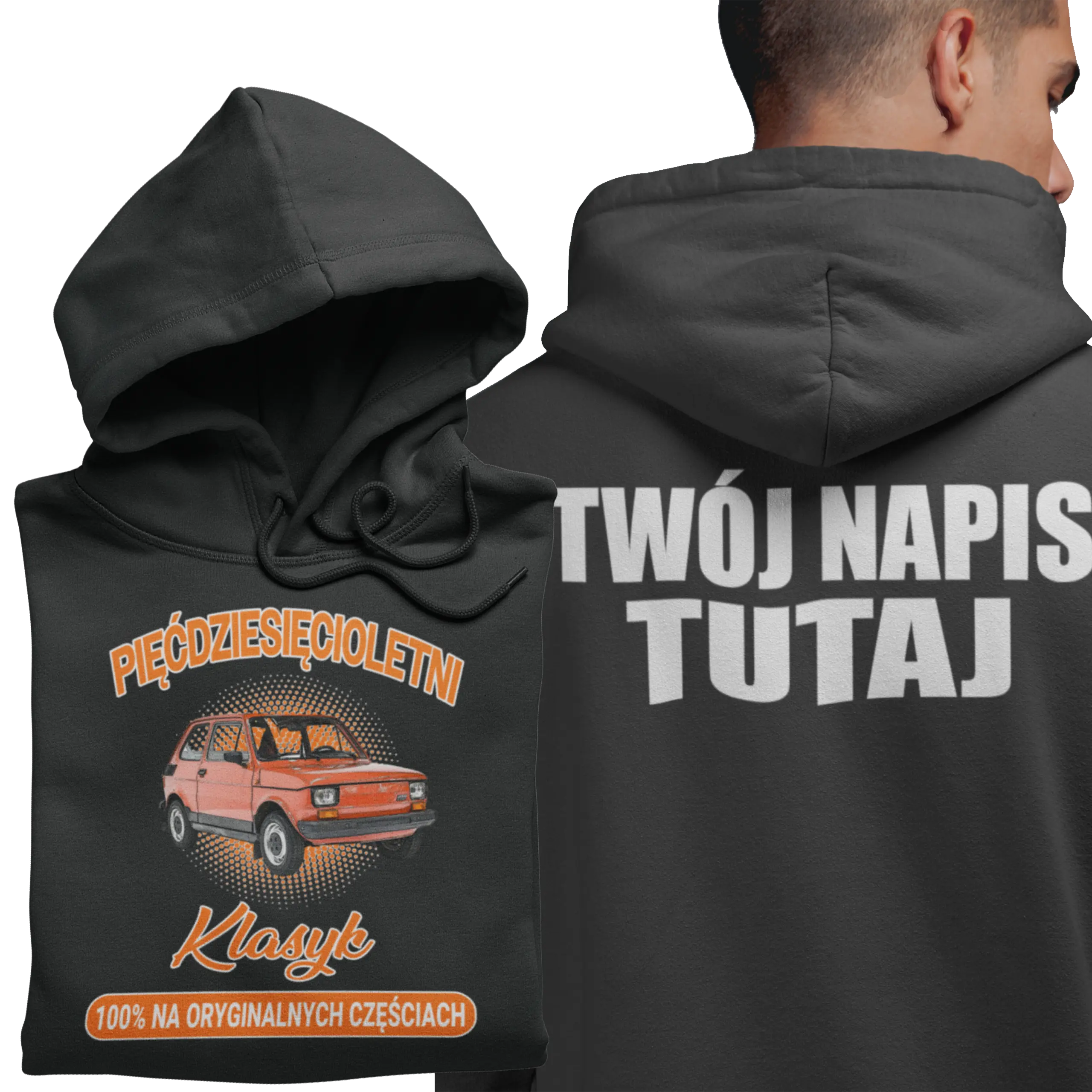 Bluza pięćdziesięcioletni klasyk 100% na oryginalnych częściach