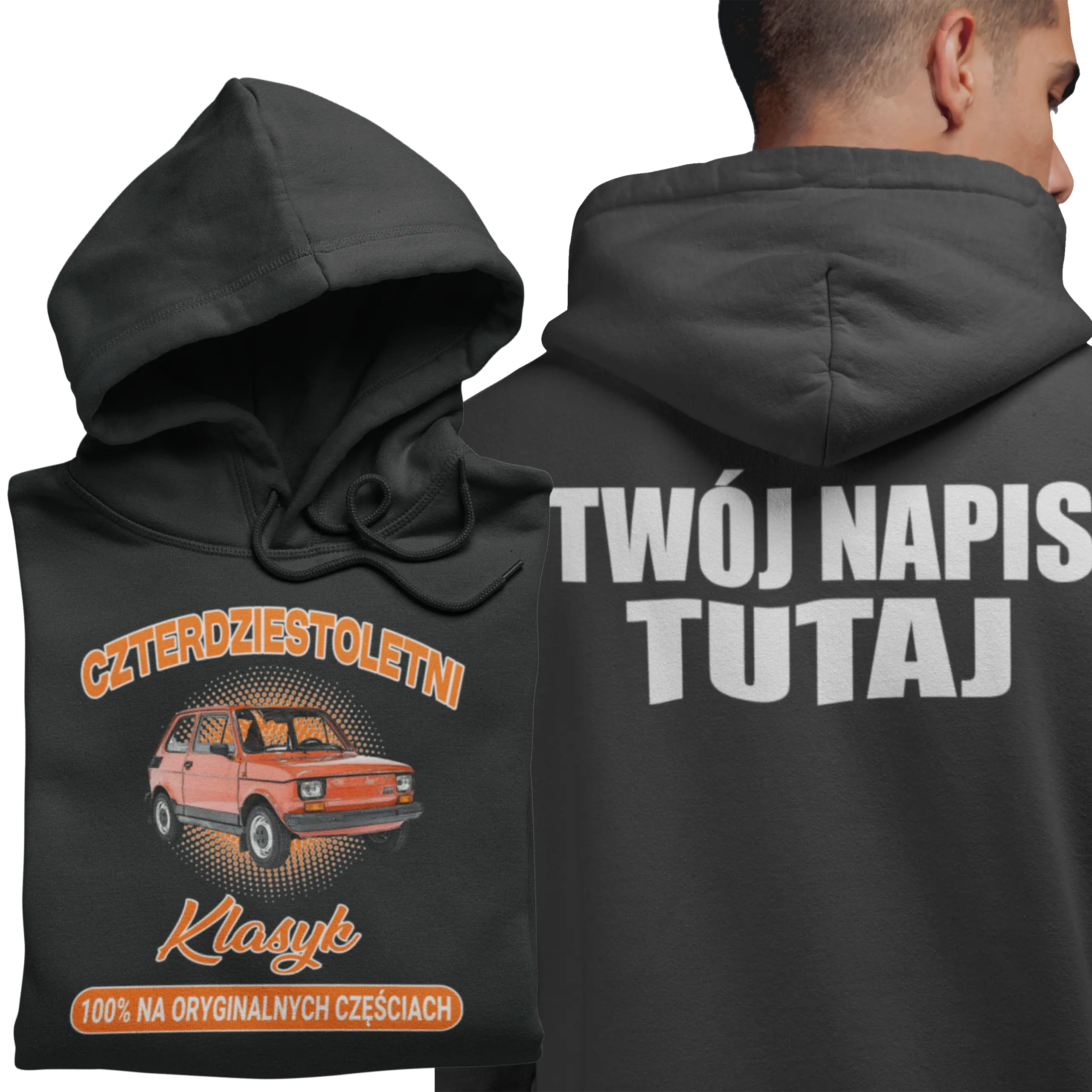 Bluza czterdziestoletnie klasy 100% na oryginalnych częściach