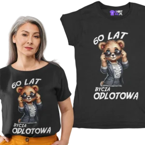 Koszulka 60 lat bycia odlotową