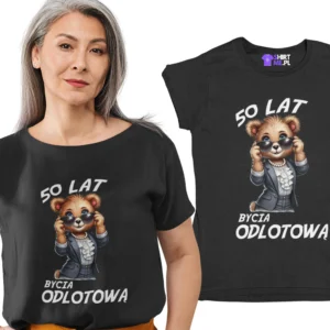 Koszulka 50 lat bycia odlotową