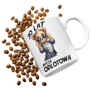 Kubek 30 lat bycia odlotową